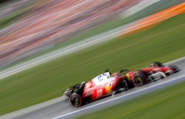 Ferrari's Monegasque driver Charles Leclerc competes during the qualifying session at the Red Bull Ring race track in Spielberg, Austria on June 27, 2026, ahead of the Formula One Austrian Grand Prix. (Photo by Joe KLAMAR / AFP)