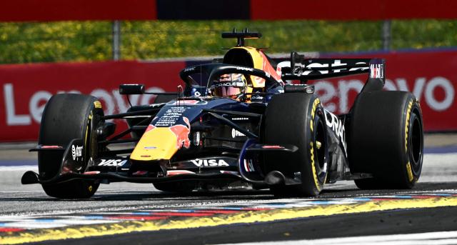 Red Bull Racing's Dutch driver Max Verstappen competes during the Formula One Austrian Grand Prix at the Red Bull Ring race track in Spielberg, Austria on June 28, 2026. (Photo by Joe Klamar / AFP)