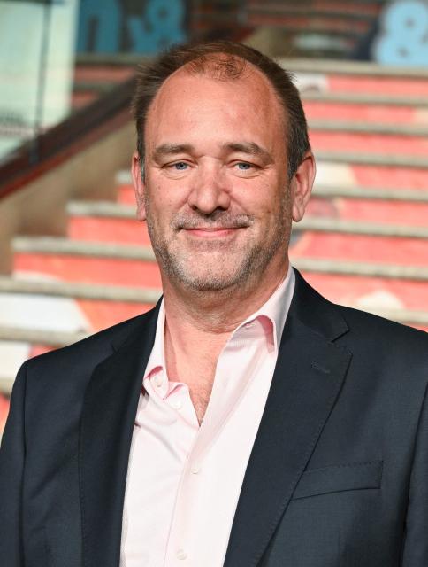 US actor Trey Parker attends the premiere of "Minions & Monsters" at the Dolby Theatre in Hollywood, California, on June 28, 2026. (Photo by LISA O'CONNOR / AFP)
