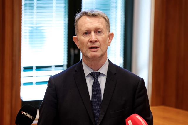 Monaco's Attorney General Stephane Thibault delivers a press conference in Monaco on June 30, 2026, a day after an alleged attack involving an explosive device at a residential building. The investigation into June 29th's explosion 'attack' in Monaco has been opened on the grounds of "attempted murder", and a "terrorist classification" has not been applied at this stage, the principalitys Attorney General said on June 30, 2026. However, he declined to confirm the identity of the alleged target, who, according to several sources, is a wealthy businessman of Ukrainian origin, Vadim Ermolaev, a permanent resident of Monaco. (Photo by Valery HACHE / AFP)