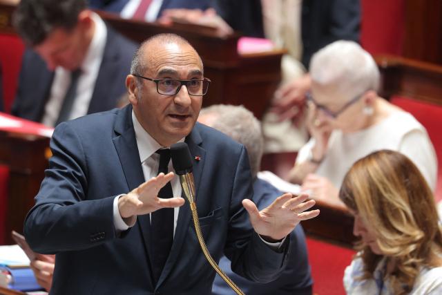 France's Interior Minister Laurent Nunez answers during a session of questions to the government at The National Assembly, France's lower house of parliament in Paris on June 30, 2026. (Photo by Kenzo TRIBOUILLARD / AFP)