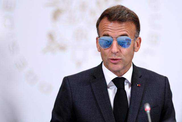 France's President Emmanuel Macron chairs the fifth follow-up meeting on combating drug trafficking at the Elysee presidential Palace in Paris on July 2, 2026. (Photo by SIMON WOHLFAHRT / POOL / AFP)