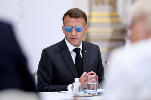 France's President Emmanuel Macron chairs the fifth follow-up meeting on combating drug trafficking at the Elysee presidential Palace in Paris on July 2, 2026. (Photo by SIMON WOHLFAHRT / POOL / AFP)