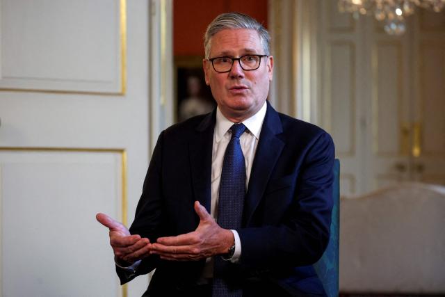 Britain's Prime Minister Keir Starmer speaks during a meeting with campaigners to discuss historical forced adoption, at Downing Street in London on July 2, 2026. (Photo by Isabel Infantes / POOL / AFP)