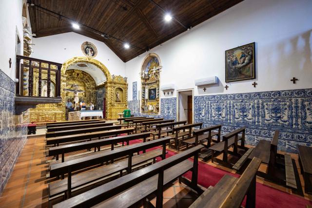The Parish Church of Sao Domingos de Gusmao - Vale de Figueira is seen equipped with air conditioning in Santarem, Portugal, on July 3, 2026. Parts of Portugal are under red alert due to forecast high temperatures in the coming days after being relatively spared by the recent European heatwave, with the IPMA weather agency placing regions including Leiria and Coimbra on alert through Friday as temperatures could reach 44°C in some areas. (Photo by HENRIQUE CASINHAS / AFP)