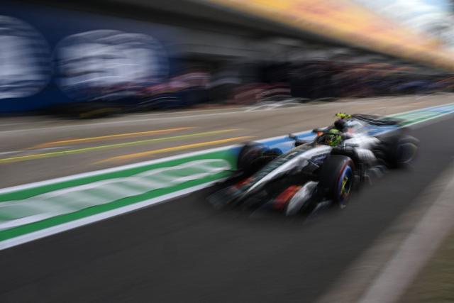 McLaren's British driver Lando Norris takes part in the qualifying session ahead of the Formula One British Grand Prix at the Silverstone motor racing circuit in Silverstone, central England, on July 4, 2026. (Photo by PETER POWELL / AFP)