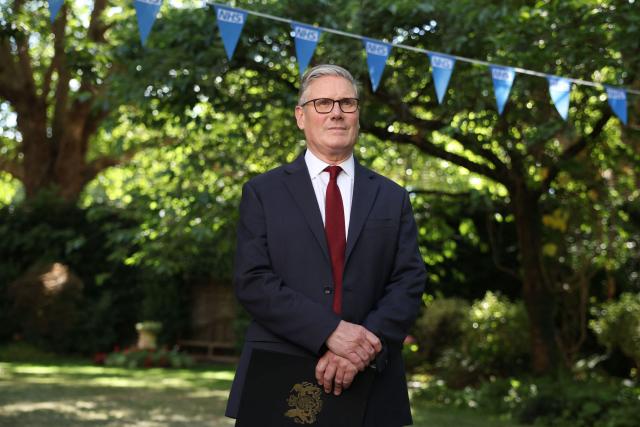 Britain's Prime Minister Keir Starmer hosts a reception for NHS staff at 10 Downing Street in London on July 6, 2026. (Photo by Dan Kitwood / POOL / AFP)