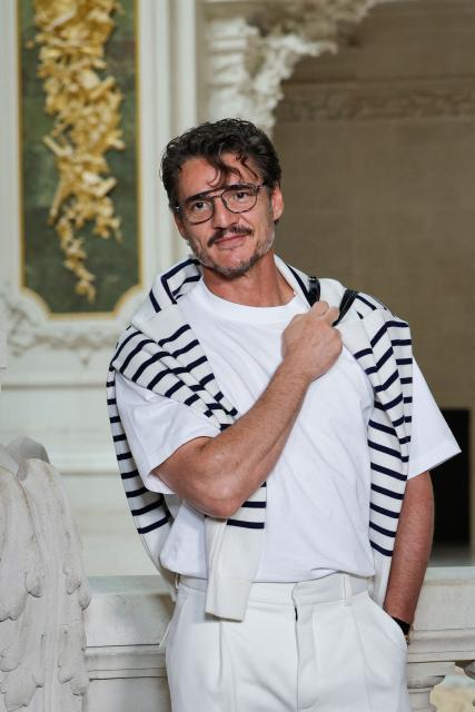 Chilean-US actor Pedro Pascal poses during a photocall prior to attend the Chanel Women Haute Couture Fall/Winter 2026-2027 collection as part of the Paris Fashion Week, in Paris, on July 7, 2026. (Photo by GEOFFROY VAN DER HASSELT / AFP)