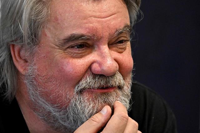 Olivier Nicollin, CEO of the Nicollin Group a company specialised in waste collection, urban and industrial cleaning, attends a press conference in Montpellier on July 7, 2026. (Photo by Gabriel BOUYS / AFP)