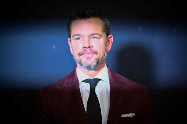 US actor, screenwriter, and producer Matt Damon poses during a photocall ahead of the premiere of the film 'The Odyssey' at the Grand Rex Cinema in Paris on July 8, 2026. (Photo by JULIEN DE ROSA / AFP)