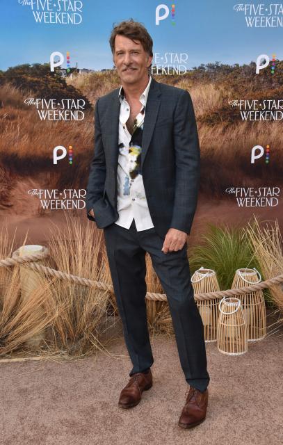 US actor Thomas Jane attends Peacock's "The Five-Star Weekend" premiere at the Billy Wilder Theatre at the Hammer Museum in Los Angeles on July 8, 2026. (Photo by Chris DELMAS / AFP)