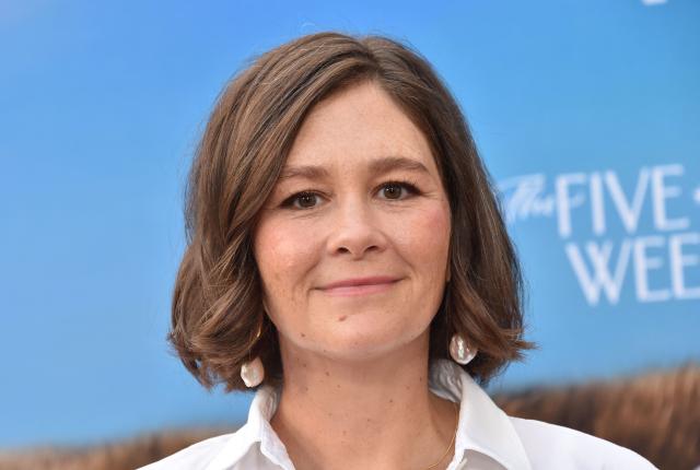 US playwright and screenwriter Bekah Brunstetter attends Peacock's "The Five-Star Weekend" premiere at the Billy Wilder Theatre at the Hammer Museum in Los Angeles on July 8, 2026. (Photo by Chris DELMAS / AFP)