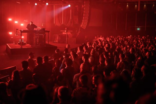 German DJ, producer and remixer Ben Bohmer performs during the 60th Montreux Jazz Festival, in Montreux on July 9, 2026. (Photo by Fabrice COFFRINI / AFP)