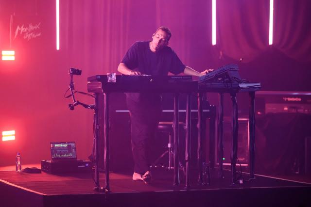 German DJ, producer and remixer Ben Bohmer performs during the 60th Montreux Jazz Festival, in Montreux on July 9, 2026. (Photo by Fabrice COFFRINI / AFP)