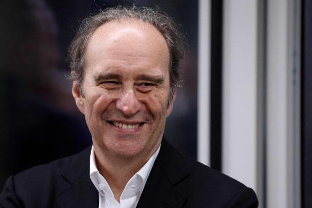(FILES) French businessman Xavier Niel attends the inauguration of the 42 school on the sideline of the European Political Community (EPC) summit, in Tirana on May 16, 2025. French tycoon Xavier Niel is to pay 5.1 billion euros ($5.8 billion) to become the main shareholder in British mobile phone giant Vodafone, his family-owned acquisition vehicle Vega said on July 10, 2026. (Photo by Ludovic MARIN / AFP)