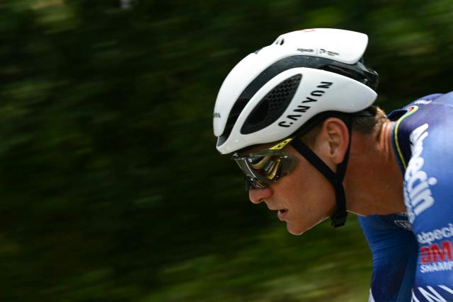 Alpecin - Premier Tech team's Dutch rider Mathieu van der Poel cycles during the 7th stage of the 113th edition of the Tour de France cycling race, 175,1 km between Hagetmau and Bordeaux in southwestern France, on July 10, 2026. (Photo by Loic VENANCE / AFP)