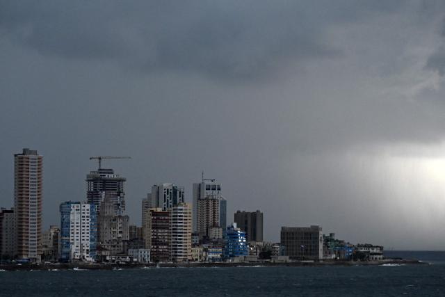 A view of Havana during a nationwide power outage on July 10, 2026. Cuba suffered its second nationwide blackout in five days on July 10 as twin energy and economic crises, compounded by a six-month US fuel blockade, caused the electricity grid to collapse. (Photo by Yamil LAGE / AFP)