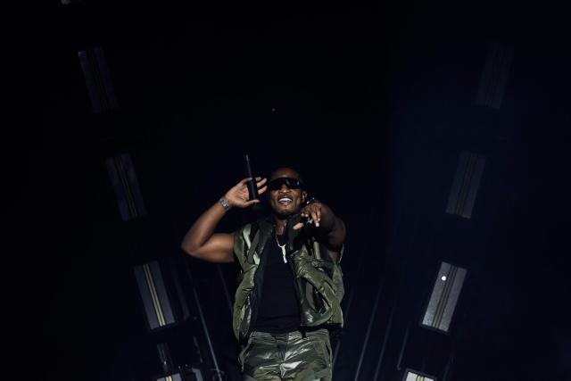 French rapper Niska performs on the Jean-Louis Foulquier stage during the 42nd Francofolies music festival in La Rochelle, western France, on July 11, 2026. Created in 1985, the festival is dedicated to French-language and francophone music and runs until July 14, 2026. (Photo by Philippe LOPEZ / AFP)