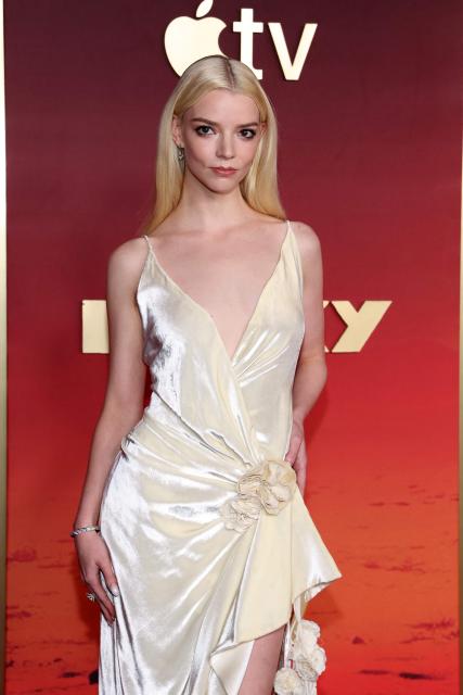 US actress/executive producer Anya Taylor-Joy attends Apple TV Limited Series premiere of "Lucky" at the Directors Guild of America in Los Angeles on July 13, 2026. (Photo by VALERIE MACON / AFP)