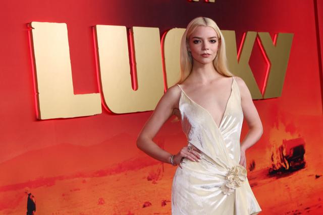 US actress/executive producer Anya Taylor-Joy attends Apple TV Limited Series premiere of "Lucky" at the Directors Guild of America in Los Angeles on July 13, 2026. (Photo by VALERIE MACON / AFP)