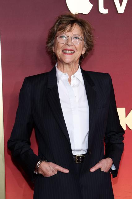 US actress Annette Bening attends Apple TV Limited Series premiere of "Lucky" at the Directors Guild of America in Los Angeles on July 13, 2026. (Photo by VALERIE MACON / AFP)