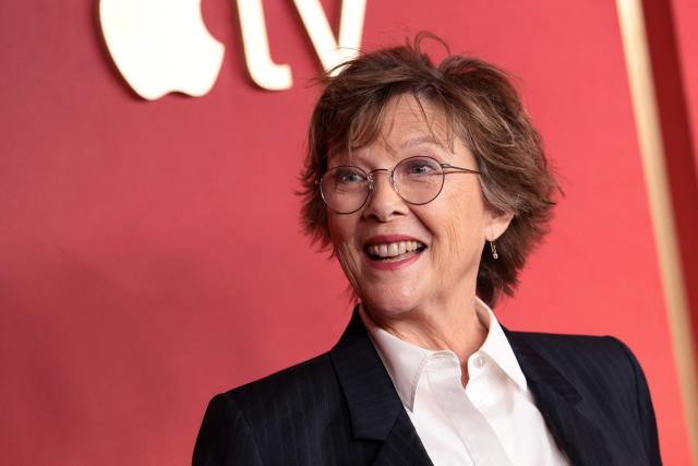 US actress Annette Bening attends Apple TV Limited Series premiere of "Lucky" at the Directors Guild of America in Los Angeles on July 13, 2026. (Photo by VALERIE MACON / AFP)