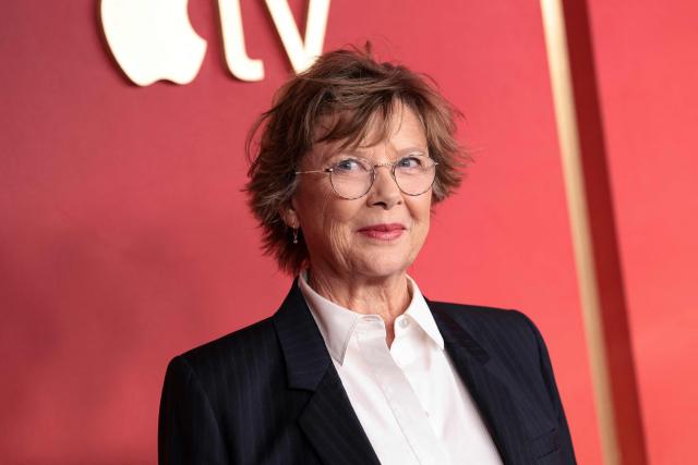 US actress Annette Bening attends Apple TV Limited Series premiere of "Lucky" at the Directors Guild of America in Los Angeles on July 13, 2026. (Photo by VALERIE MACON / AFP)