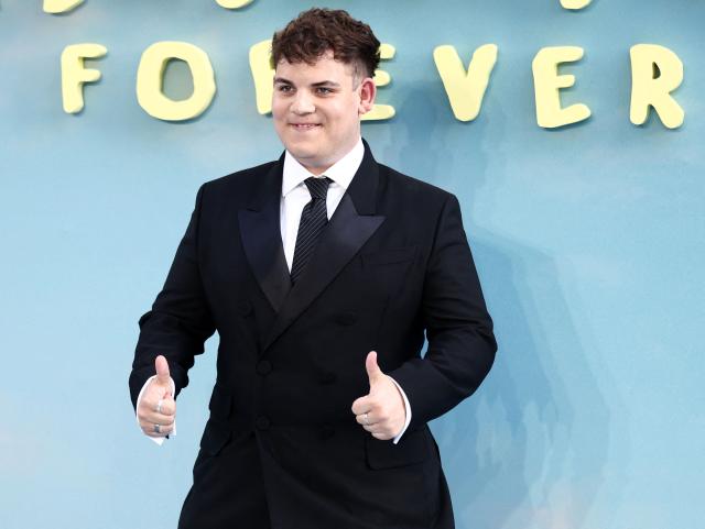 English actor Tobie Donovan arrives on the red carpet for the world premiere of the film "Heartstopper Forever" in central London on July 14, 2026. (Photo by Henry NICHOLLS / AFP)