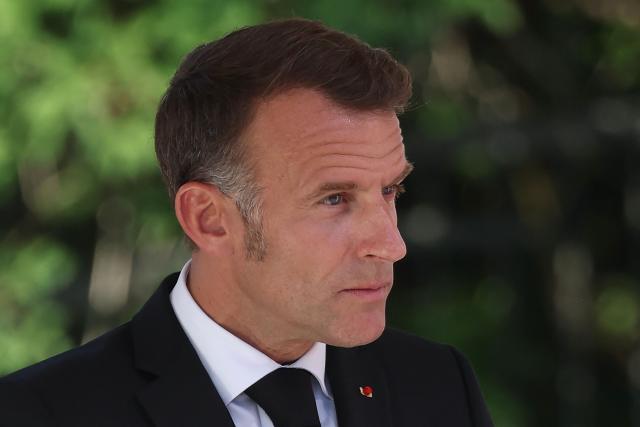 France's President Emmanuel Macron delivers a speech during a ceremony marking the 10th anniversary of an attack that killed 86 people and injured more than 400 in Nice, on the French riviera city of Nice on July 14, 2026. A solemn march, an interfaith ceremony, a military parade and a memorial service presided over by French President are on the programme for the commemorations marking the 10th anniversary of the attack on the Promenade des Anglais in Nice, as announced by the city council on July 1, 2026.
On July 14, 2016, Mohamed Lahouaiej-Bouhlel, a Tunisian national, drove a 19-tonne lorry for nearly 2 km into the crowd that had just been watching the fireworks, killing 86 people and injuring more than 400 before he was shot dead. (Photo by Valery HACHE / AFP)