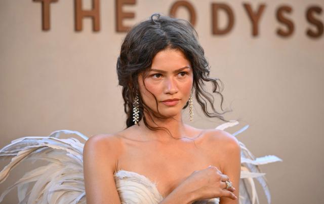 US actress Zendaya attends "The Odyssey" premiere at the AMC Lincoln Square in New York on July 14, 2026. (Photo by ANGELA WEISS / AFP)