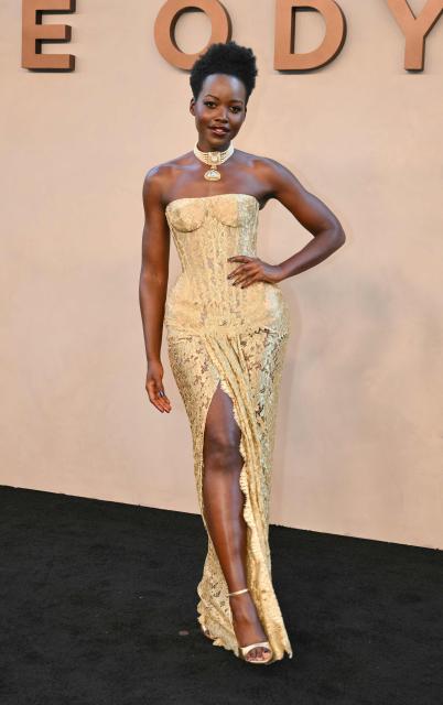 Kenyan-Mexican actress Lupita Nyong'o attends "The Odyssey" premiere at the AMC Lincoln Square in New York on July 14, 2026. (Photo by ANGELA WEISS / AFP)