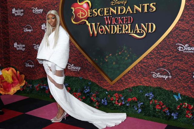 US singer/songwriter Brandy attends "Descendants: Wicked Wonderland" premiere at the Academy Museum of Motion Pictures in Los Angeles on July 14, 2026. (Photo by VALERIE MACON / AFP)