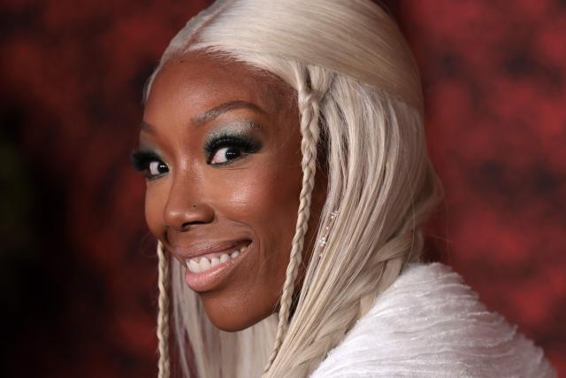 US singer/songwriter Brandy attends "Descendants: Wicked Wonderland" premiere at the Academy Museum of Motion Pictures in Los Angeles on July 14, 2026. (Photo by VALERIE MACON / AFP)