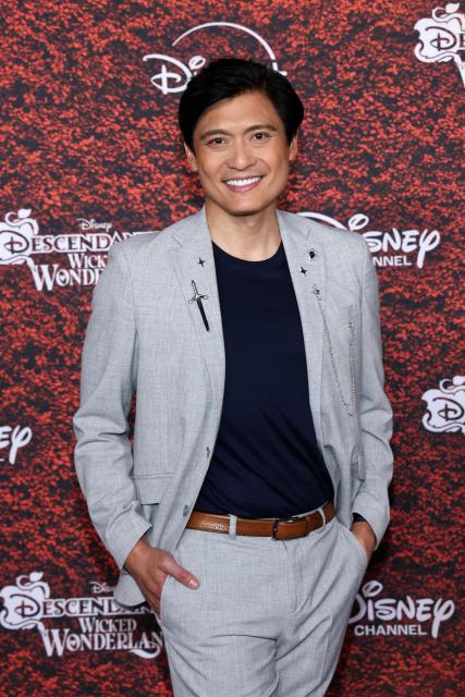 US actor/singer Paolo Montalban attends "Descendants: Wicked Wonderland" premiere at the Academy Museum of Motion Pictures in Los Angeles on July 14, 2026. (Photo by VALERIE MACON / AFP)
