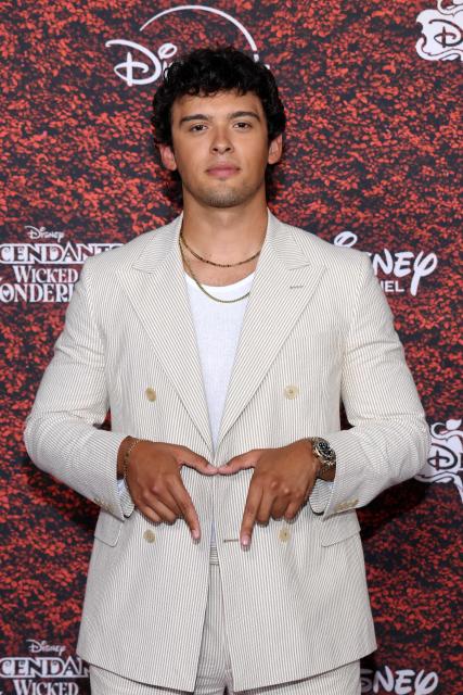 US actor Alexandro Byrd attends "Descendants: Wicked Wonderland" premiere at the Academy Museum of Motion Pictures in Los Angeles on July 14, 2026. (Photo by VALERIE MACON / AFP)
