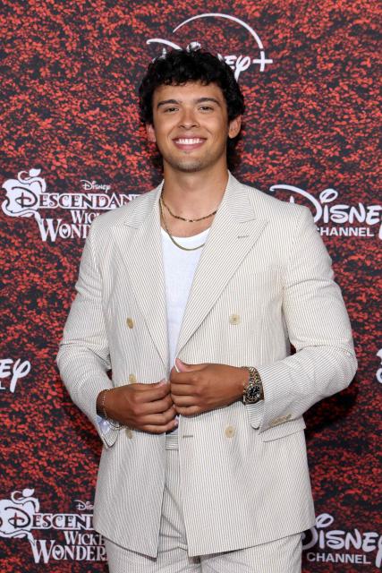 US actor Alexandro Byrd attends "Descendants: Wicked Wonderland" premiere at the Academy Museum of Motion Pictures in Los Angeles on July 14, 2026. (Photo by VALERIE MACON / AFP)