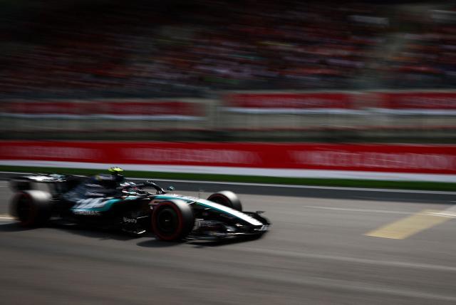 Mercedes' Italian driver Kimi Antonelli competes during the qualifying session at the Spa-Francorchamps circuit, in Spa, ahead of the Formula One Belgian Grand Prix, on July 18, 2026. (Photo by Sarah Meyssonnier / POOL / AFP)
