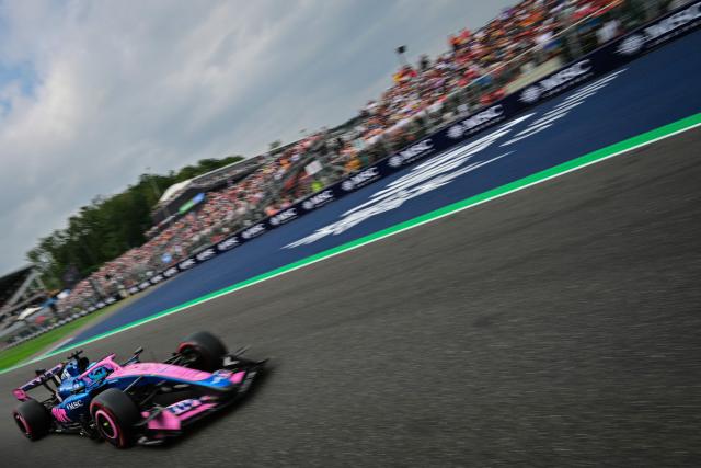 Alpine's French driver Pierre Gasly competes during the qualifying session at the Spa-Francorchamps circuit, in Spa, ahead of the Formula One Belgian Grand Prix, on July 18, 2026. (Photo by Andrej ISAKOVIC / AFP)