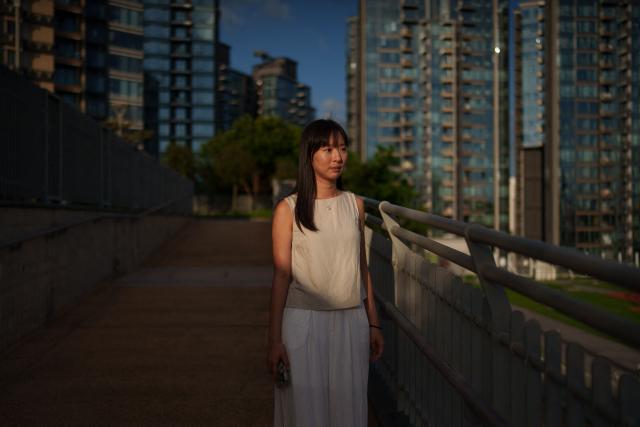 Jessie, a survivor of sexual violence, poses for a photo in Hong Kong on June 22, 2026. Hong Kong has sought to overhaul its decades-old sexual offence laws, opening sweeping reforms to public consultation this month. The long-awaited reforms will introduce stricter penalties for sexual crimes, but survivors say the changes still do not bar the defence of "mistaken belief". (Photo by Yan ZHAO / AFP) / To go with AFP story Hong Kong-China-crime-law-women-children, FOCUS by Tommy WANG