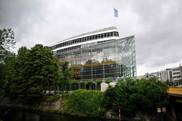 The headquarters of Germany's Christian Democratic Union (CDU) is pictured on July 20, 2026 in Berlin, during a CDU leadership meeting, set up after the resignation of their parliamentary group leader. The CDU's parliamentary group Jens Spahn leader resigned on July 18, 2026 amid controversy over his use of a surrogate mother in the US despite a ban on the practice in Germany. (Photo by Tobias SCHWARZ / AFP)
