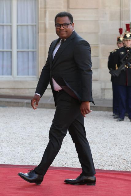 Founder, chairman and CEO of Meridiam Thierry Deau arrives for a State diner on the sidelines of the State Visit of Gabon's President at the Elysee Palace in Paris on July 20, 2026. (Photo by Ludovic MARIN / AFP)