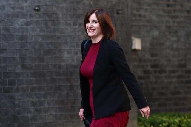 Britain's Education Secretary Bridget Phillipson smile as she arrives at Downing Street in London, July 20, 2026 as cabinet appointments are being made after Andy Burnham became Britain's new Prime Minister. Burnham vowed on Monday to put forward a 10-year plan for Britain, saying the country needed to make politics work. (Photo by Henry Nicholls / AFP)