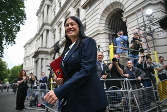 Britain’s incoming Culture Secretary Lisa Nandy arrives ahead of a cabinet meeting in Downing Street in London on July 21, 2026, a day after Andy Burnham became Britain's new prime minister. Britain's new Prime Minister Andy Burnham lost no time on July 20 in reshaping the cabinet he inherited from Keir Starmer, removing key figures and offering others new positions. (Photo by JUSTIN TALLIS / AFP)