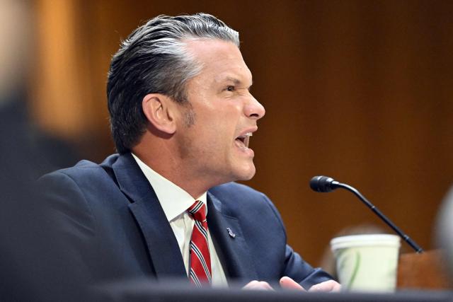 US Defense Secretary Pete Hegseth testifies during a Senate Committee on Appropriations hearing on Capitol Hill in Washington, DC, on July 21, 2026. US lawmakers are conducting a hearing to examine a review of US President Donald Trump's supplemental funding request of June 24, 2026. (Photo by Alex WROBLEWSKI / AFP)
