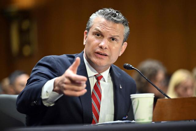 US Defense Secretary Pete Hegseth testifies during a Senate Committee on Appropriations hearing on Capitol Hill in Washington, DC, on July 21, 2026. US lawmakers are conducting a hearing to examine a review of US President Donald Trump's supplemental funding request of June 24, 2026. (Photo by Alex WROBLEWSKI / AFP)