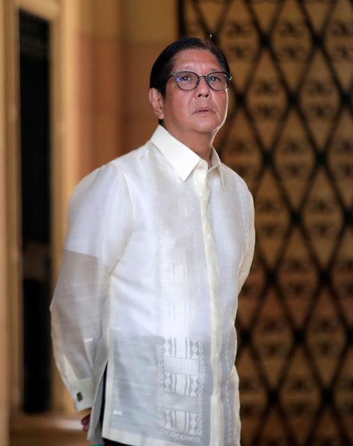 Philippine President Ferdinand Marcos waits to meet with US Secretary of State Marco Rubio during a courtesy visit at the Malacanang Palace in Manila on July 22, 2026. (Photo by FRANCIS R. MALASIG / POOL / AFP)