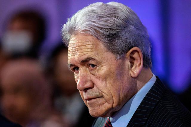 New Zealand Foreign Minister Winston Peters attends the 33rd ASEAN Regional Forum (ARF), part of the Association of Southeast Asian Nations (ASEAN) Foreign Ministers Meeting in Pasay, Metro Manila on July 23, 2026. (Photo by Ezra Acayan / POOL / AFP)