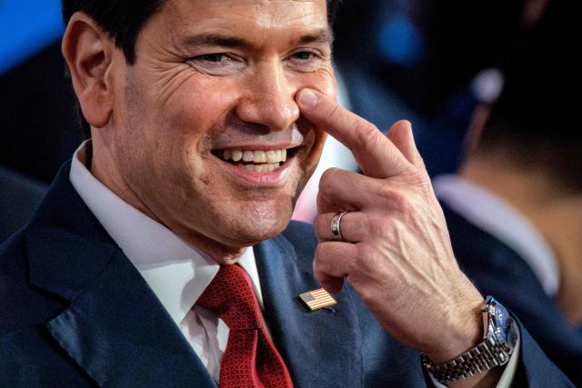 US Secretary of State Marco Rubio attends the 33rd ASEAN Regional Forum (ARF), part of the ASEAN Foreign Ministers' Meeting, in Pasay, Metro Manila on July 23, 2026. (Photo by Ezra Acayan / POOL / AFP)