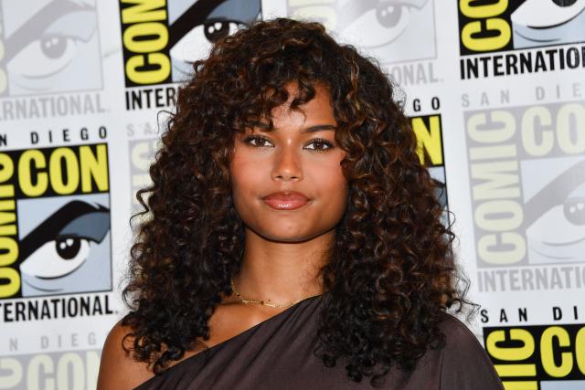 US actress Tamara Smart attends “Percy Jackson and the Olympians” season 3 press room during Comic Con International in San Diego on July 23, 2026. (Photo by Chris DELMAS / AFP)