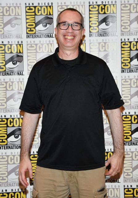 Co-Founder of Stoopid Buddy Stoodios’ Matthew Senreich poses during a photo call at Comic Con International in San Diego on July 23, 2026. (Photo by Chris DELMAS / AFP)